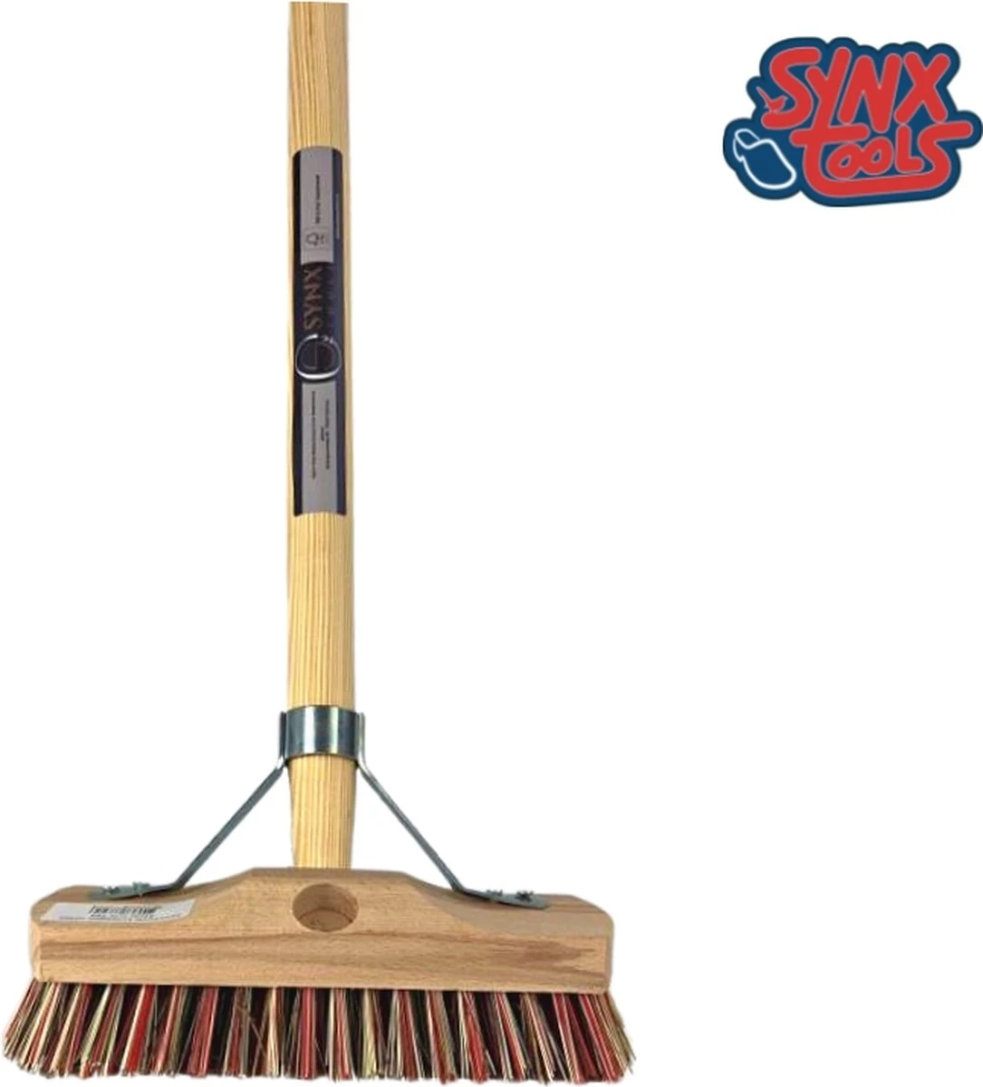 Synx Tools Luiwagen Union Mix Nylon Extra Hard 22cm - Tegel Bezem Schrobber- Bezemsteel - Schoonmaakbezem - Schrobborstels - Bezems Met Steel 150 Cm 1 Synx Tools Luiwagen Union Mix Nylon Extra Hard 22cm - Tegel Bezem Schrobber- Bezemsteel - Schoonmaakbezem - Schrobborstels - Bezems Met Steel 150 Cm
