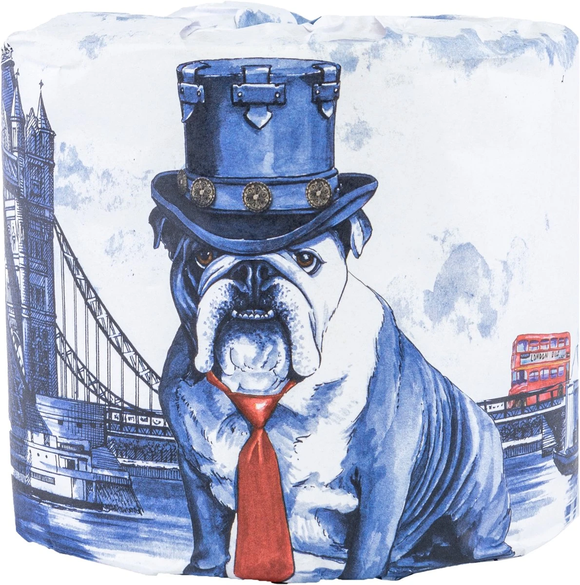 The Good Roll - WC Papier - 24 Stuks - 250 Vellen - 3 Laags - Heinen Delfts Blauw 2 The Good Roll - WC Papier - 24 Stuks - 250 Vellen - 3 Laags - Heinen Delfts Blauw - Afbeelding 2