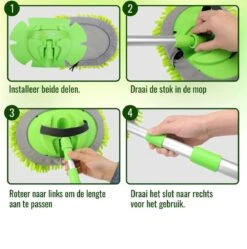 Merkloos Professionele Telescopische Wasborstel + Tonova Pen - Auto Schoonmaakborstel - Anti Slip - Auto, Caravan & Camper - Uitschuifbaar - Groen 12 Merkloos Professionele Telescopische Wasborstel + Tonova Pen - Auto Schoonmaakborstel - Anti Slip - Auto, Caravan & Camper - Uitschuifbaar - Groen -Dagelijkse Producten Winkel 1190x1200 6