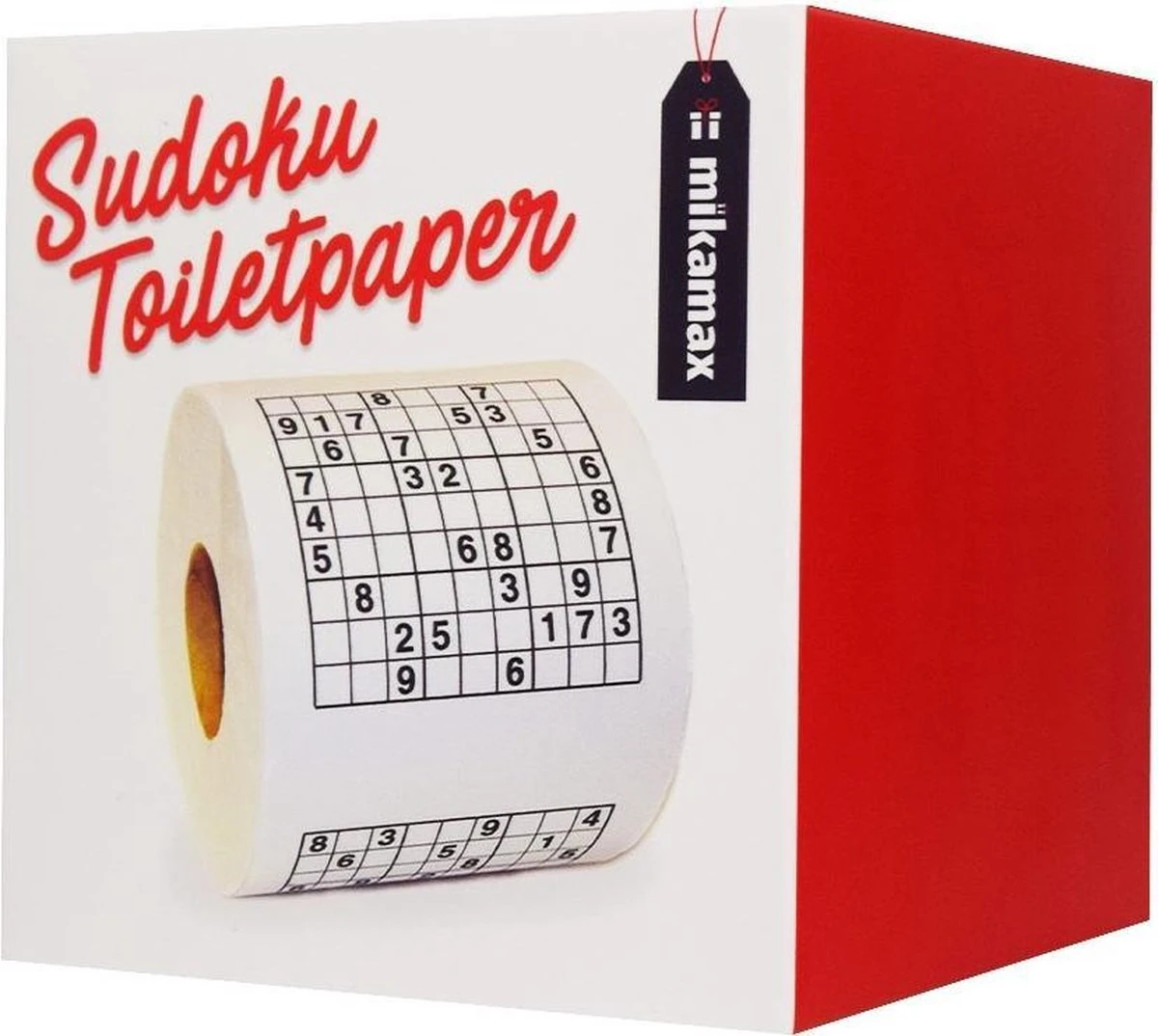 MikaMax Sudoku WC Papier - Sudoku - Iedervel Een Andere Sudoku - Toiletpapier - Puzzels - Puzzel 4 MikaMax Sudoku WC Papier - Sudoku - Iedervel Een Andere Sudoku - Toiletpapier - Puzzels - Puzzel - Afbeelding 4