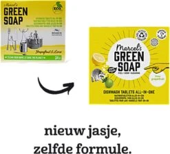 Marcel's Green Soap Vaatwastabletten Grapefruit & Limoen - 25 Stuks 23 Marcel's Green Soap Vaatwastabletten Grapefruit & Limoen - 25 Stuks -Dagelijkse Producten Winkel 1200x1085 1