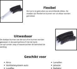 2x Luxaflex Reiniger - Jaloezie Reiniger - Lamellen Borstel - Stoffer -Plumeau - Stof Reiniger - Microvezeldoek - Borstel - -Dagelijkse Producten Winkel 1200x1085 5