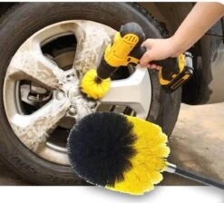 Borstelset Boormachine 25 Delig - Schuursponsjes- Schrobborstel – Boorborstel – Schuurborstel - Borstel Boormachine – Schoonmaakborstel – Reinigingsborstel – Tapijtreiniger - Borstelset -Dagelijkse Producten Winkel 1200x1087 1