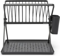 Brabantia SinkSide Afdruiprek - Inklapbaar - Compact - Dark Grey -Dagelijkse Producten Winkel 1200x1122 2