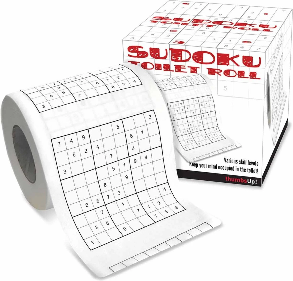 MikaMax Sudoku WC Papier - Sudoku - Iedervel Een Andere Sudoku - Toiletpapier - Puzzels - Puzzel 2 MikaMax Sudoku WC Papier - Sudoku - Iedervel Een Andere Sudoku - Toiletpapier - Puzzels - Puzzel - Afbeelding 2