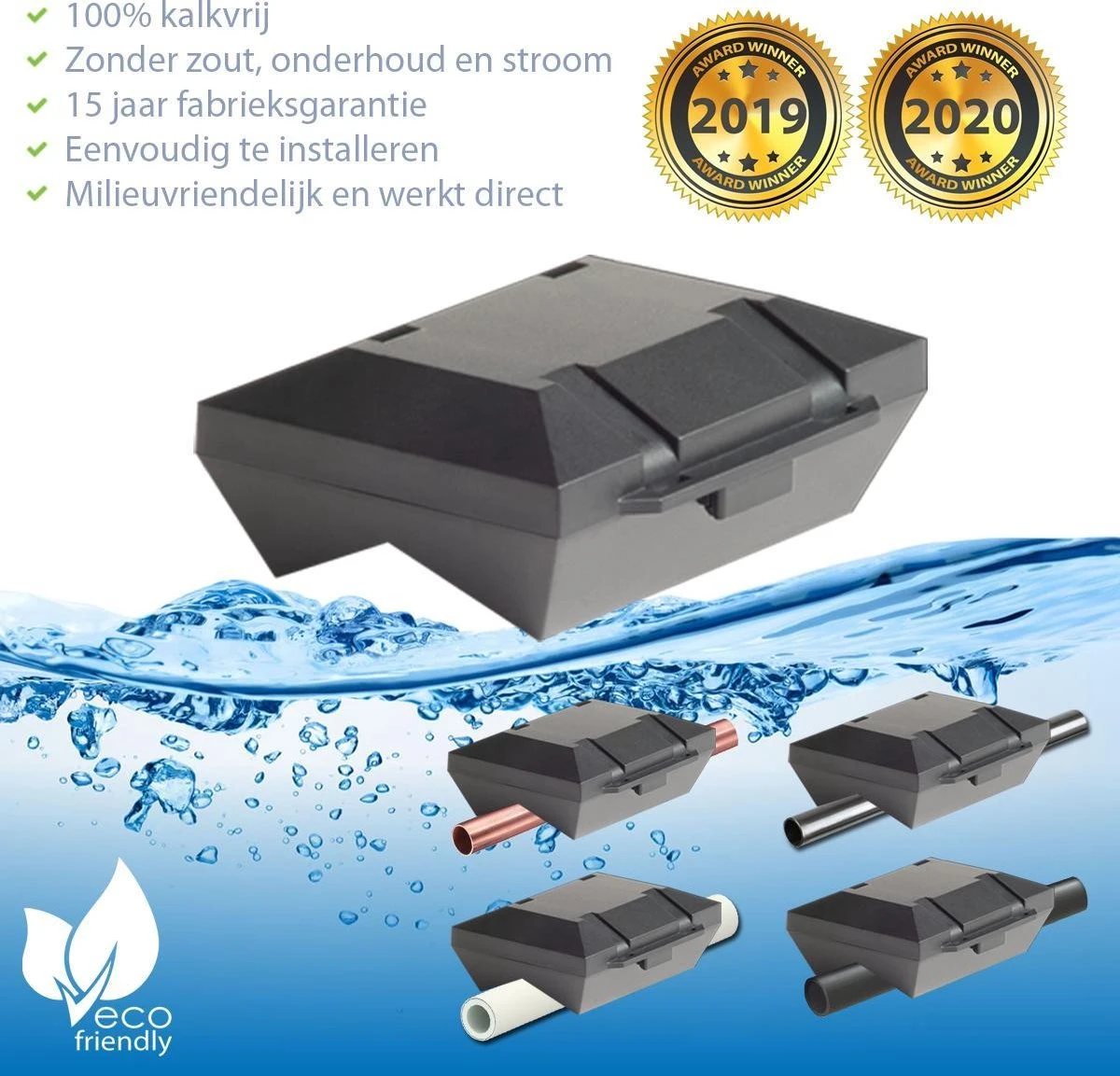 Waterontharder Alternatief: AlpinPro® Antikalksysteem Black Edition Uni-Pro - Voor Alle Waterleidingen (magneet Waterleiding) ☆ Hét Waterontharder Alternatief - Antikalk - Kalkaanslag - Magnetisch -> 20.000 Gauss / 2.0 Tesla 1 Waterontharder Alternatief: AlpinPro® Antikalksysteem Black Edition Uni-Pro - Voor Alle Waterleidingen (magneet Waterleiding) ☆ Hét Waterontharder Alternatief - Antikalk - Kalkaanslag - Magnetisch -> 20.000 Gauss / 2.0 Tesla