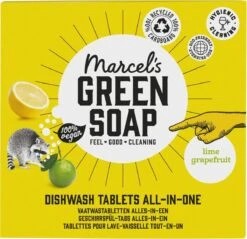 Marcel's Green Soap Vaatwastabletten Grapefruit & Limoen - 25 Stuks 14 Marcel's Green Soap Vaatwastabletten Grapefruit & Limoen - 25 Stuks -Dagelijkse Producten Winkel 1200x1162 1