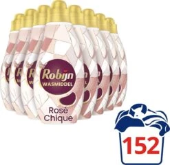 Robijn Klein & Krachtig Rosé Chique Vloeibaar Wasmiddel - 8 X 19 Wasbeurten - Voordeelverpakking 11 Robijn Klein & Krachtig Rosé Chique Vloeibaar Wasmiddel - 8 X 19 Wasbeurten - Voordeelverpakking -Dagelijkse Producten Winkel 1200x1164