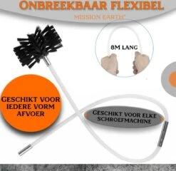 Schoorsteenveegset - 8 Meter - 2 Borstelkoppen - Professioneel - Schoorsteen Borstel - Veegkit - Haardset Voor Houtkachel - Flexibel - Schoorsteenveger - Pelletkachel Accessoires - Schoorsteen Reiniger - Geschikt Voor Boormachines 11 Schoorsteenveegset - 8 Meter - 2 Borstelkoppen - Professioneel - Schoorsteen Borstel - Veegkit - Haardset Voor Houtkachel - Flexibel - Schoorsteenveger - Pelletkachel Accessoires - Schoorsteen Reiniger - Geschikt Voor Boormachines -Dagelijkse Producten Winkel 1200x1167 4