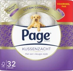 Page Toiletpapier - 32 Rollen - Kussenzacht Wc Papier (3-laags) - Voordeelverpakking -Dagelijkse Producten Winkel 1200x1167 7