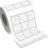 MikaMax Sudoku WC Papier - Sudoku - Iedervel Een Andere Sudoku - Toiletpapier - Puzzels - Puzzel