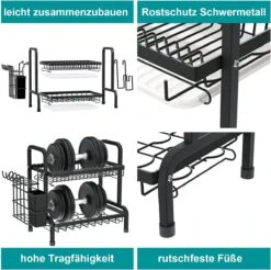 Dish Drying Rack Drainer Afdruiprek Metaal Afvoerafdruiprek Met Druppelbak Black Decker Droogrek Zwart Afdruiprek Brabantiaafdruiprek Metaal Muur 12 Dish Drying Rack Drainer Afdruiprek Metaal Afvoerafdruiprek Met Druppelbak Black Decker Droogrek Zwart Afdruiprek Brabantiaafdruiprek Metaal Muur -Dagelijkse Producten Winkel 1200x1197 16