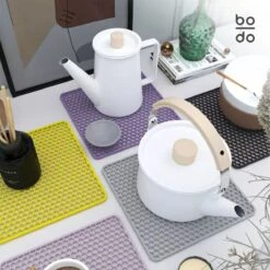 BODO Gootsteenmat Siliconen Donker Grijs - 30.5 X 30.5 Cm - Keuken Accessoires - Gootsteen Beschermer - Onderzetters Siliconen - Anti Kras - Gootsteen Accessoires 10 BODO Gootsteenmat Siliconen Donker Grijs - 30.5 X 30.5 Cm - Keuken Accessoires - Gootsteen Beschermer - Onderzetters Siliconen - Anti Kras - Gootsteen Accessoires -Dagelijkse Producten Winkel 1200x1200 1019