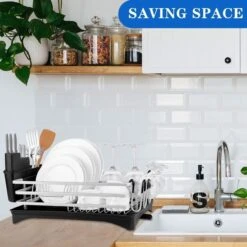 Doogo® Afdruiprek Met Bestekkorf En Lekbak Voor Keukenborden En Bestek Afdruiprek Met Draaibare Uitloop 13 Doogo® Afdruiprek Met Bestekkorf En Lekbak Voor Keukenborden En Bestek Afdruiprek Met Draaibare Uitloop -Dagelijkse Producten Winkel 1200x1200 1069