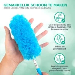 WITTS Telescopische Plumeau Met Telescoopsteel - 60 Tot 140 Cm - Uitschuifbaar - Blauw -Dagelijkse Producten Winkel 1200x1200 1140