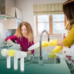 Apeiron Elektrische Schoonmaakborstel - Poetsmachine - Poliermachine - Schrobborstel - Handborstel - Werkborstel - Schrobber - Boorborstel - Wasborstel - Schoonmaakmiddelen - Reinigingsborstel - 3 Opzetstukken -Dagelijkse Producten Winkel 1200x1200 1176