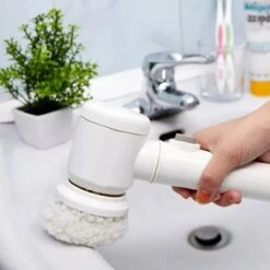 Apeiron Elektrische Schoonmaakborstel - Poetsmachine - Poliermachine - Schrobborstel - Handborstel - Werkborstel - Schrobber - Boorborstel - Wasborstel - Schoonmaakmiddelen - Reinigingsborstel - 3 Opzetstukken -Dagelijkse Producten Winkel 1200x1200 1179