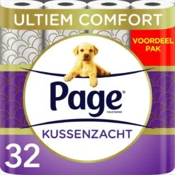 Page Toiletpapier - 32 Rollen - Kussenzacht Wc Papier (3-laags) - Voordeelverpakking -Dagelijkse Producten Winkel 1200x1200 1401