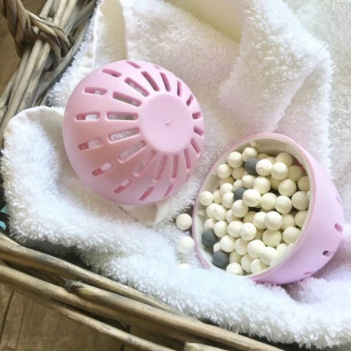 Eco-egg Wasbol Springbloesem 70 - Wasbeurten 9 Eco-egg Wasbol Springbloesem 70 - Wasbeurten - Afbeelding 9