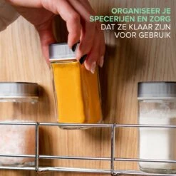 Merkloos Coninx Kruidenrek KR3000 - Ophangbaar - 32 Kruidenpotjes - 4 Laags -Dagelijkse Producten Winkel 1200x1200 682