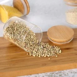 Quality Needz - Voorraadbussen - 250 ML - Glazen Potjes Met Deksel - Kruidenpotjes - 10 Delige Set - BPA-vrij - Gratis Pen & Herschrijfbare Stickers 8 Quality Needz - Voorraadbussen - 250 ML - Glazen Potjes Met Deksel - Kruidenpotjes - 10 Delige Set - BPA-vrij - Gratis Pen & Herschrijfbare Stickers -Dagelijkse Producten Winkel 1200x1200 751