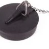 Benson Afvoerstop / Gootsteen Dop / Gootsteenstopper - 44 Mm - Met RVS Ketting 30 Cm
