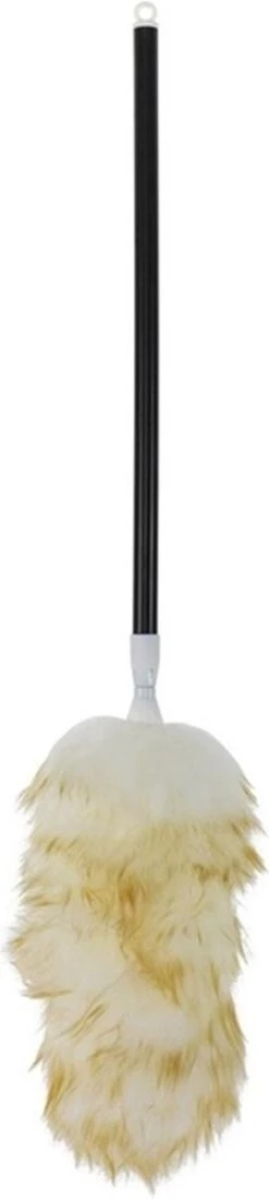 Merkloos Telescopische Plumeau/afstoffer Statische Lamswol 80-110 Cm - Afstoffen Accessoires