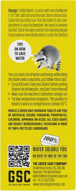 Marcel's Green Soap Vaatwastabletten Grapefruit & Limoen - 25 Stuks 16 Marcel's Green Soap Vaatwastabletten Grapefruit & Limoen - 25 Stuks -Dagelijkse Producten Winkel 478x1200 8