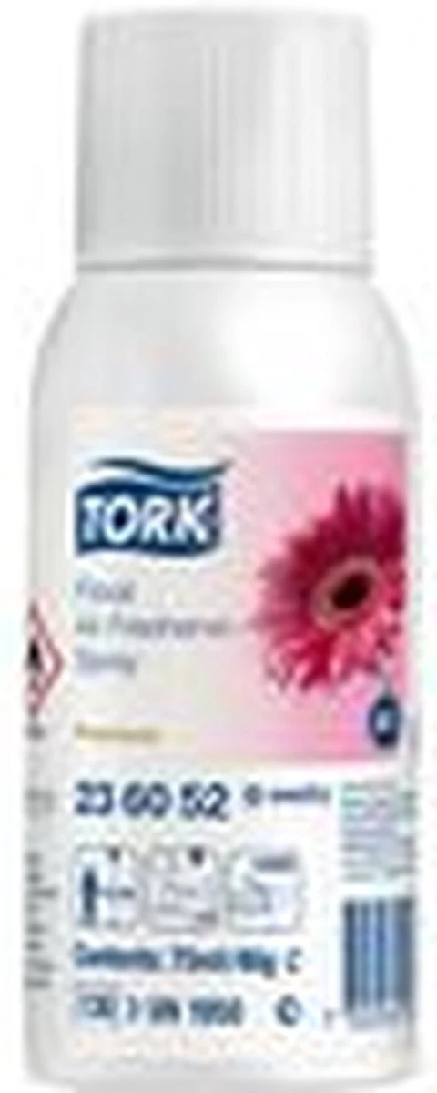 Tork Navulling Voor Luchtverfrisser Bloemen Systeem A1 Flacon Van 75 Ml 2 Tork Navulling Voor Luchtverfrisser Bloemen Systeem A1 Flacon Van 75 Ml - Afbeelding 2