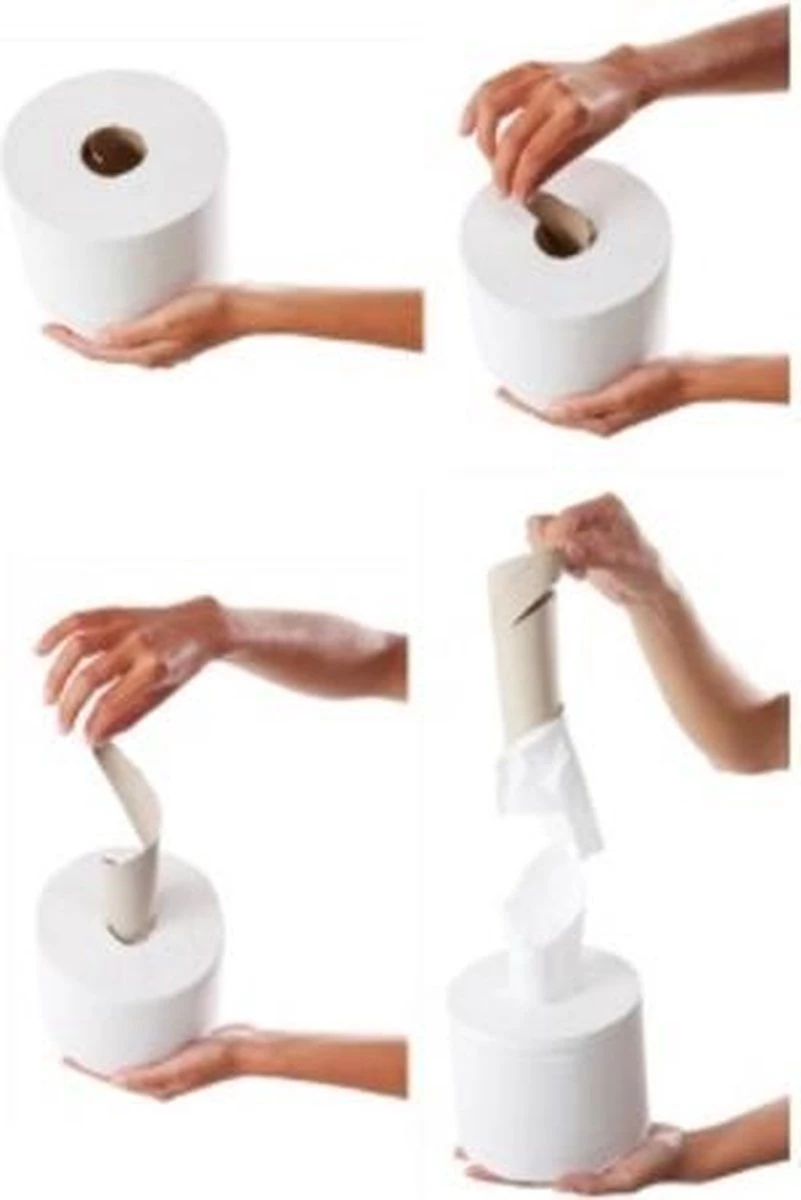 Poetsrol Tork M2 121206 2-laags - 20cm X 160m - 6 Rollen 6 Poetsrol Tork M2 121206 2-laags - 20cm X 160m - 6 Rollen - Afbeelding 6