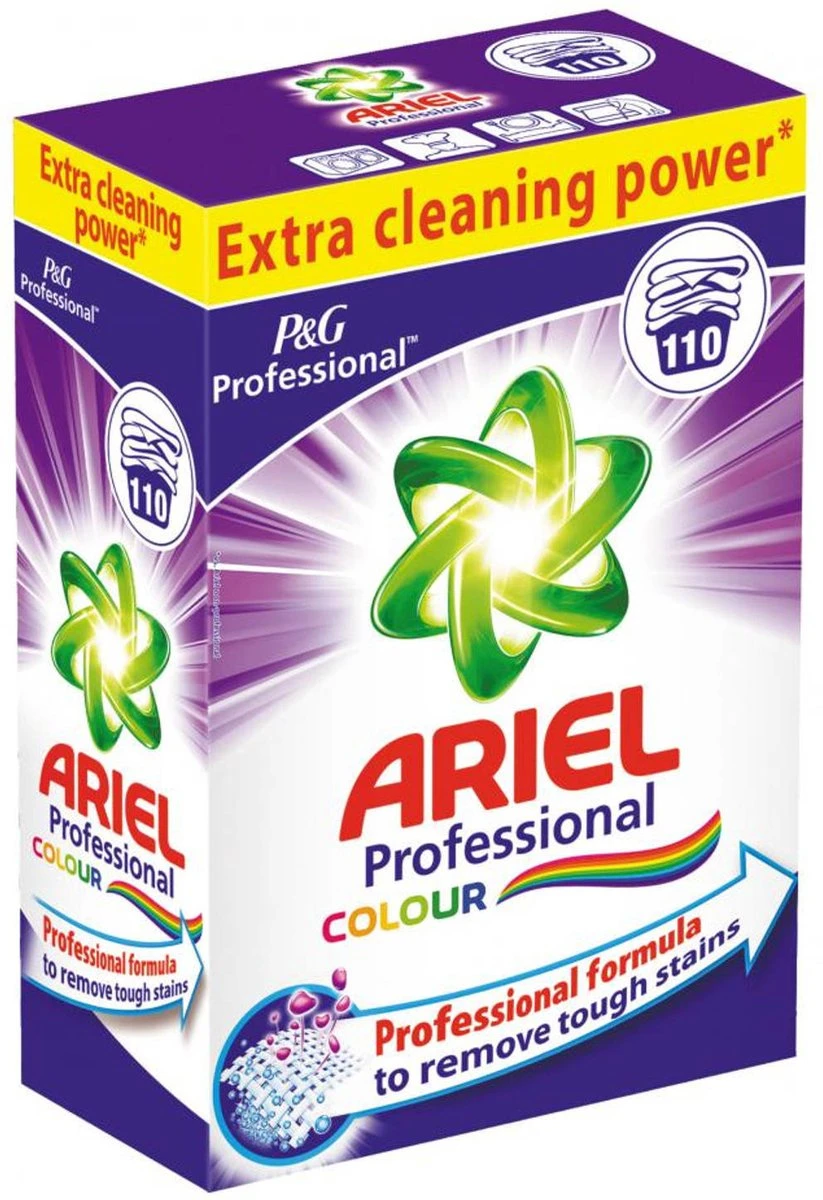 Ariel - Proffesional - Waspoeder Color - 7.15kg - 110 Wasbeurten 2 Ariel - Proffesional - Waspoeder Color - 7.15kg - 110 Wasbeurten - Afbeelding 2