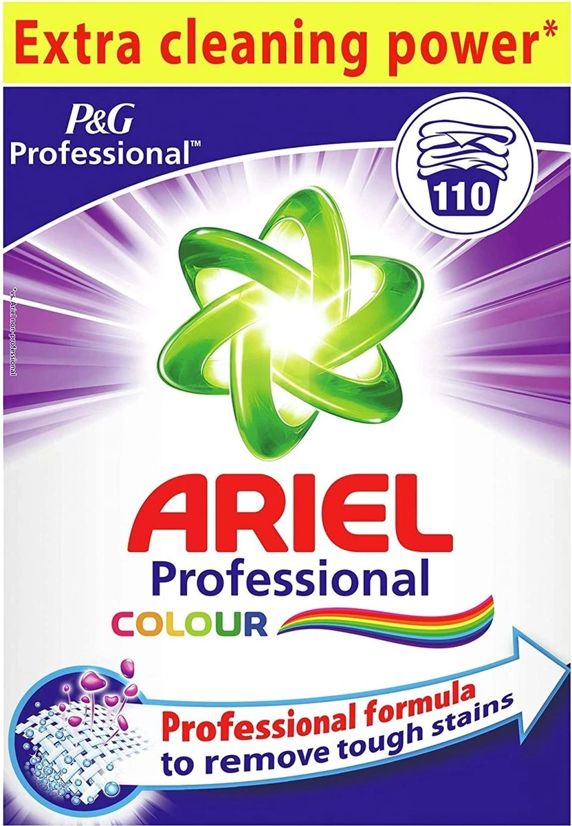 Ariel - Proffesional - Waspoeder Color - 7.15kg - 110 Wasbeurten 1 Ariel - Proffesional - Waspoeder Color - 7.15kg - 110 Wasbeurten