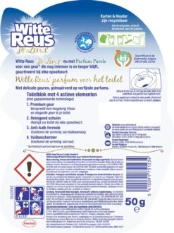 Witte Reus DeLuxe Toiletblok - Lovely Jasmine - WC Blokjes Voordeelverpakking - 10 Stuks -Dagelijkse Producten Winkel 897x1200 2