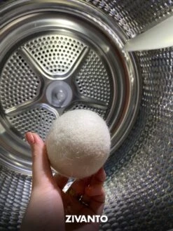 Drogerballen - Droogballen Voor Wasdrogers - Wasdrogerballen, Wasbollen & Wasballen - 100% Diervriendelijk, Duurzaam & Herbruikbaar - Duurzaam Cadeau - Energie Besparen - RWS Wol & Zero Waste - 6 Stuks Van Zivanto -Dagelijkse Producten Winkel 900x1200 2